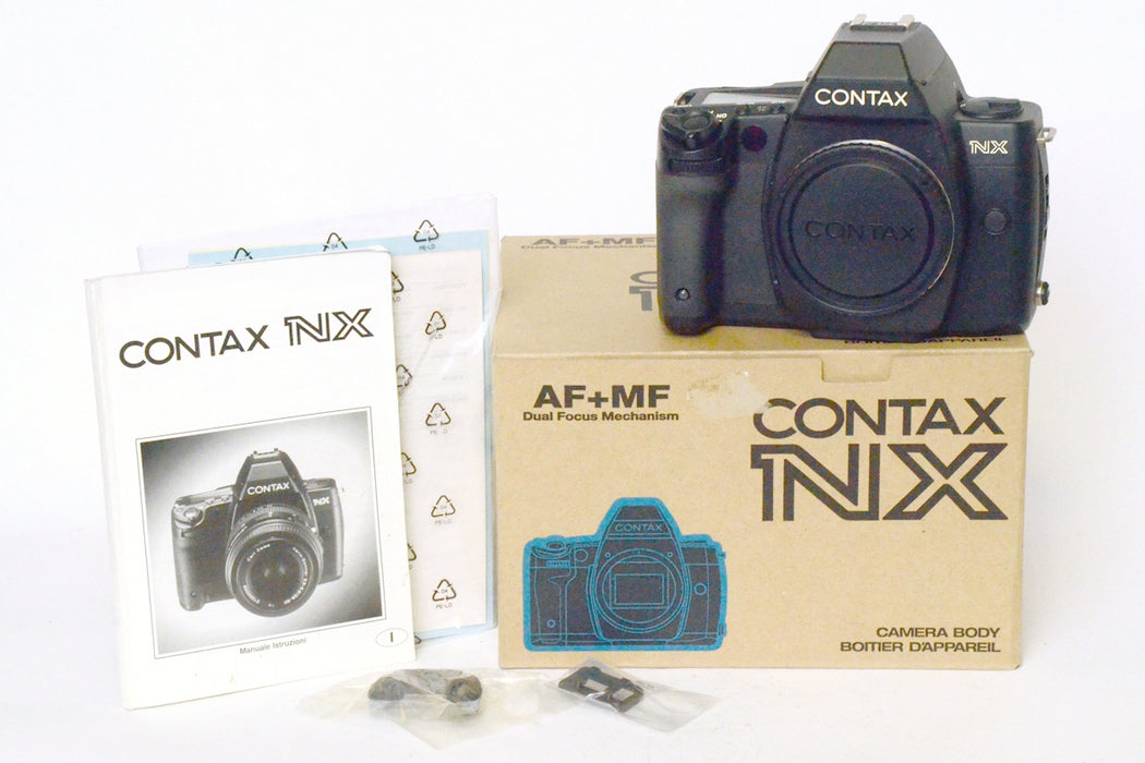 Contax NX, Dual Focus Scatolata con Istruzioni Documenti ecc... funziona Bene