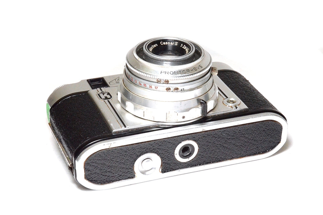 Fotocamera OGA K Germany con Prontor-svs CassarS 45mm f2.8