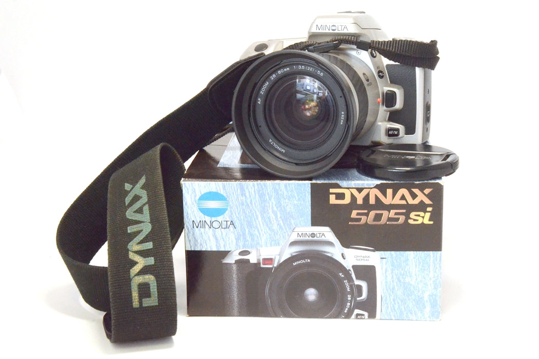 Minolta Dynax 505si 505 si con Zoom 28-80mm Funzionante Scatolata