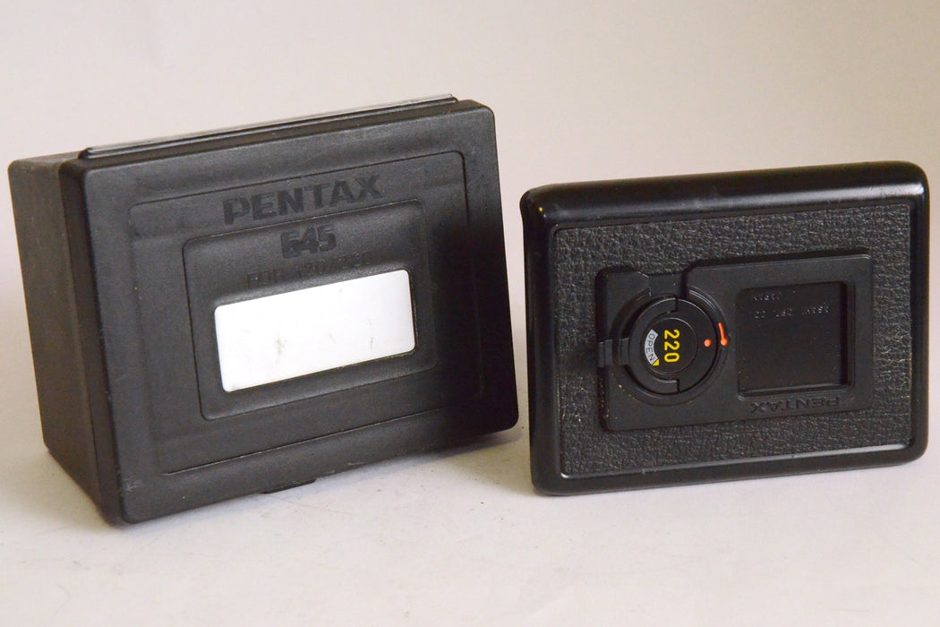 Pentax Film Holder Porta Pellicola 220 per 645 con Custodia