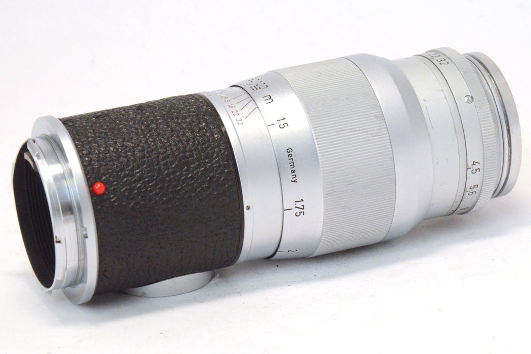 Leitz Leica Hektor 13,5cm f 4.5 (135mm1:4.5) M Mount Silver Tappi e Paraluce