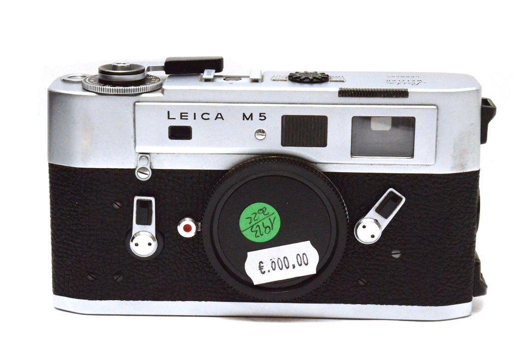 Fotocamera analogica Leica M5 Due ganci Silver