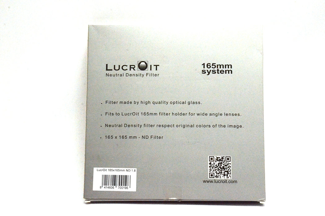 LUCROIT ND FILTER 165MM SYSTEM ND 1.8