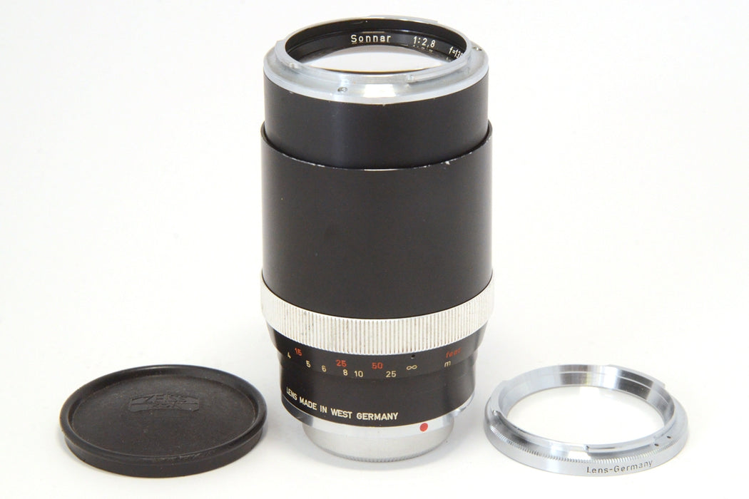 Zeiss Sonnar 135mm f2.8 per Contarex + Filtro Proxar F = 0.5 M B 56