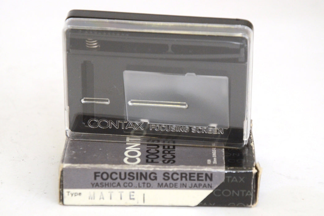 Contax Focusing Screen Matte con Scatola