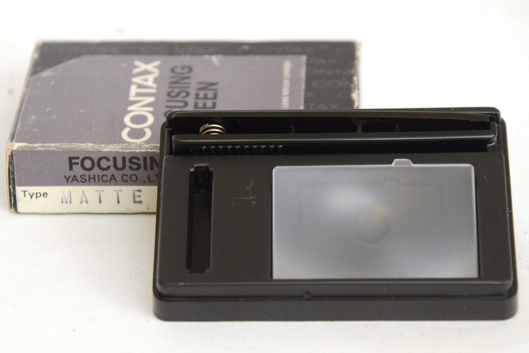 Contax Focusing Screen Matte con Scatola