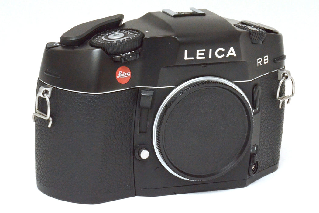 Leica R8 10081 Solo Corpo Nera Scatolata con tutta la dotazione. Spettacolare!