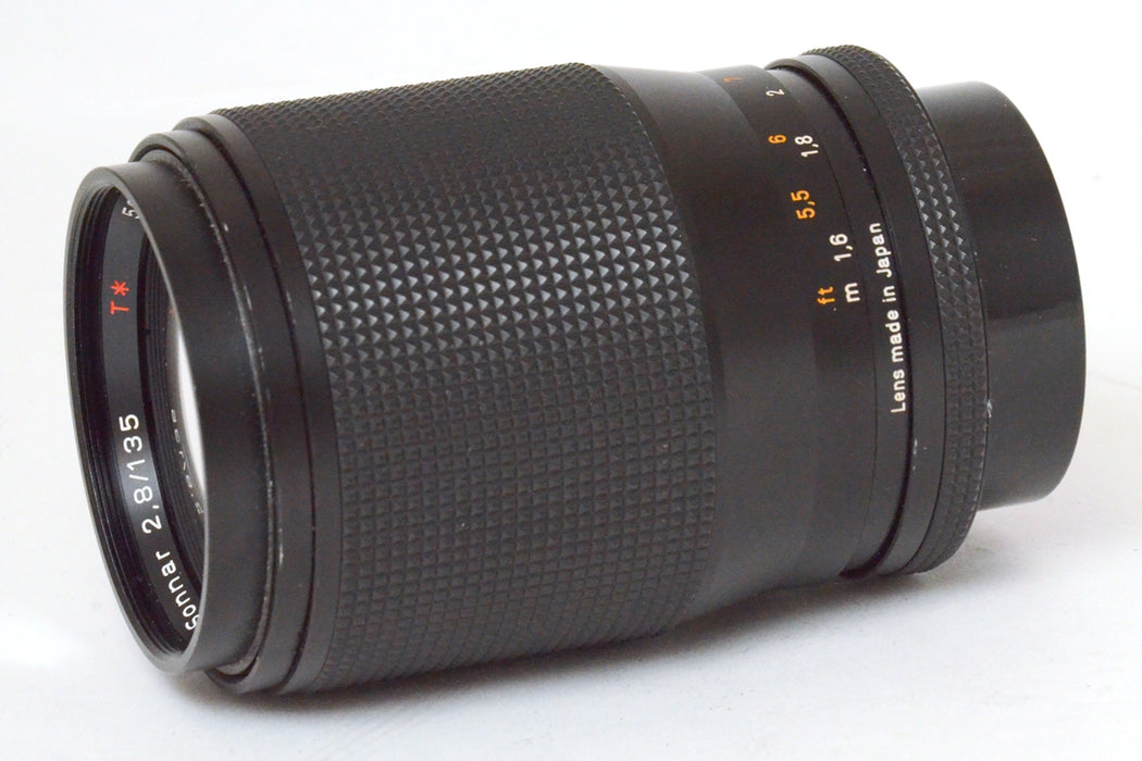 Carl Zeiss Sonnar 135mm F2.8 T* no MM per Contax Yashica con Tappi