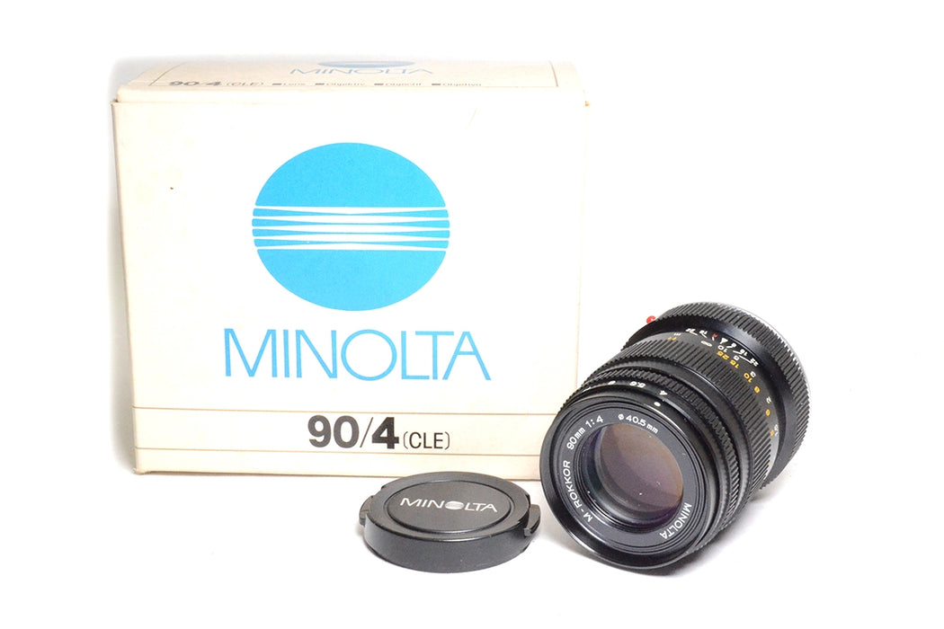 Kit analogico Minolta CLE con obiettivi ed accessori