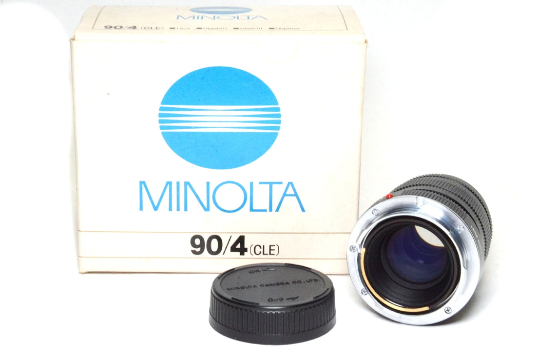 Kit analogico Minolta CLE con obiettivi ed accessori