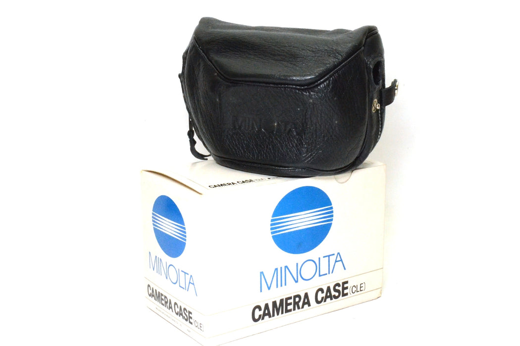 Kit analogico Minolta CLE con obiettivi ed accessori