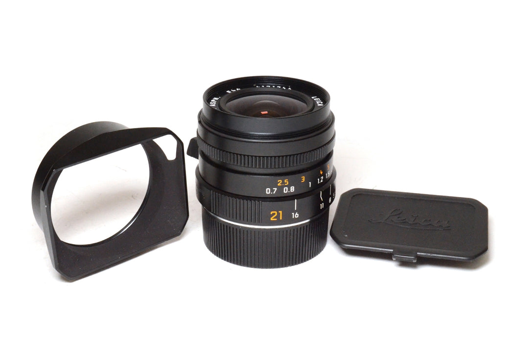 Obiettivo manuale Leica Super Elmar M 21mm F3.4 ASPH Nero 11145 COME NUOVO