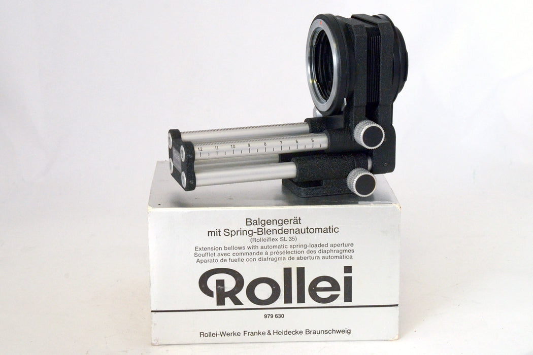 Rolleiflex Soffietto per Macro / Bellows per SL 35 Scatolato Immacolato Mint