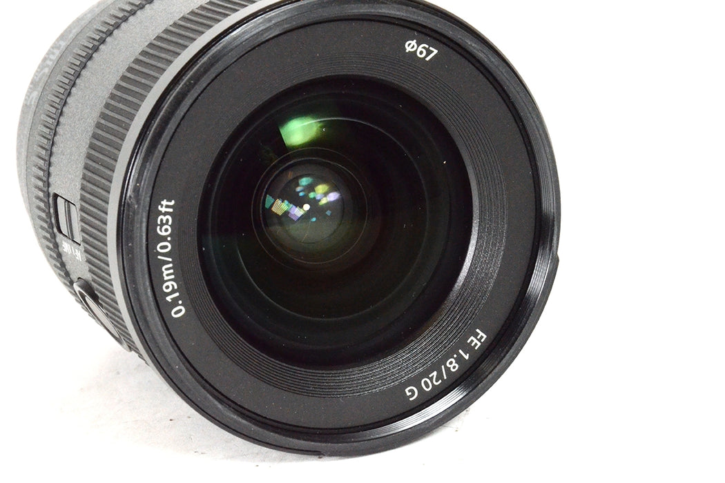 OBIETTIVO SONY FE 20MM F1.8 COME NUOVO