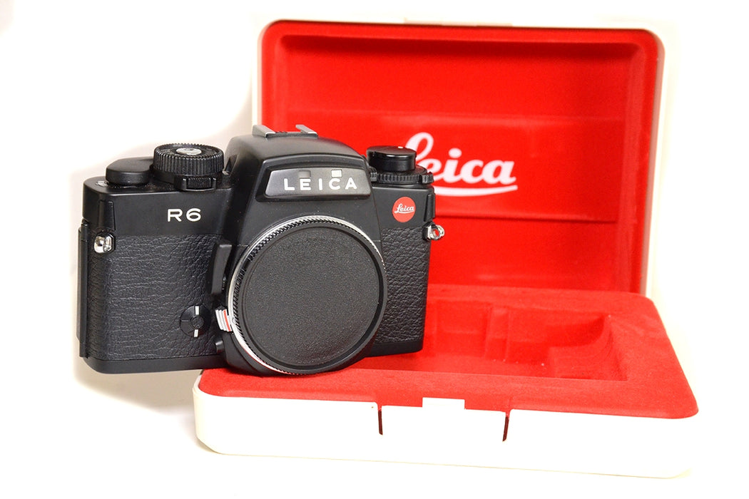 Fotocamera analogica Leica R6 Nera