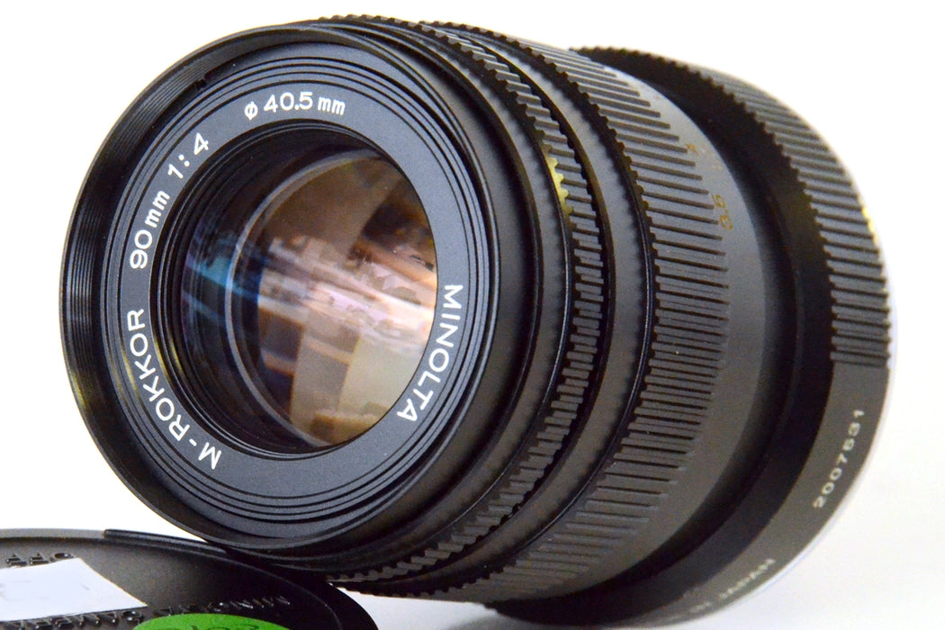 Minolta M-Rokkor 90mm F4 Leica M Mount Eccellenti Condizioni Generali