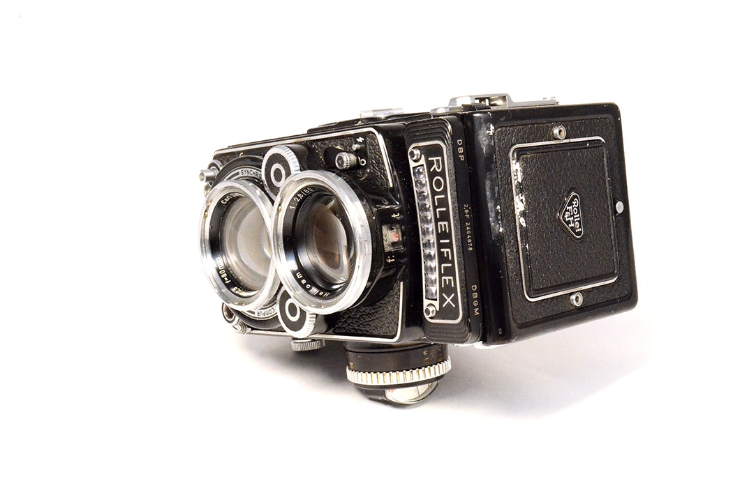 Fotocamera analogica Rolleiflex Planar F 80mm f2.8