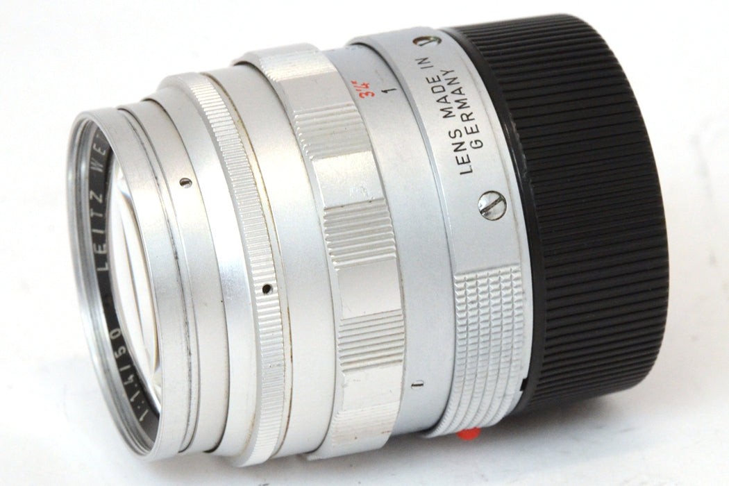 Leica 11114 Summilux 1:1.4 / 50 (50mm F 1,4) M Mount Silver Scatolato