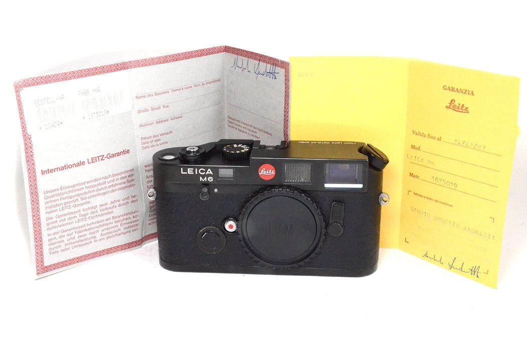 Fotocamera analogica Leica M6 10404