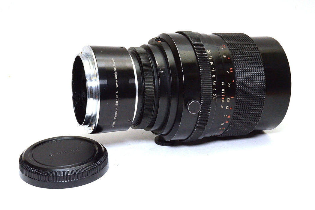 Obiettivo manuale Zeiss jena Sonnar 180mm f2.8 per Pentacon Six-GFX