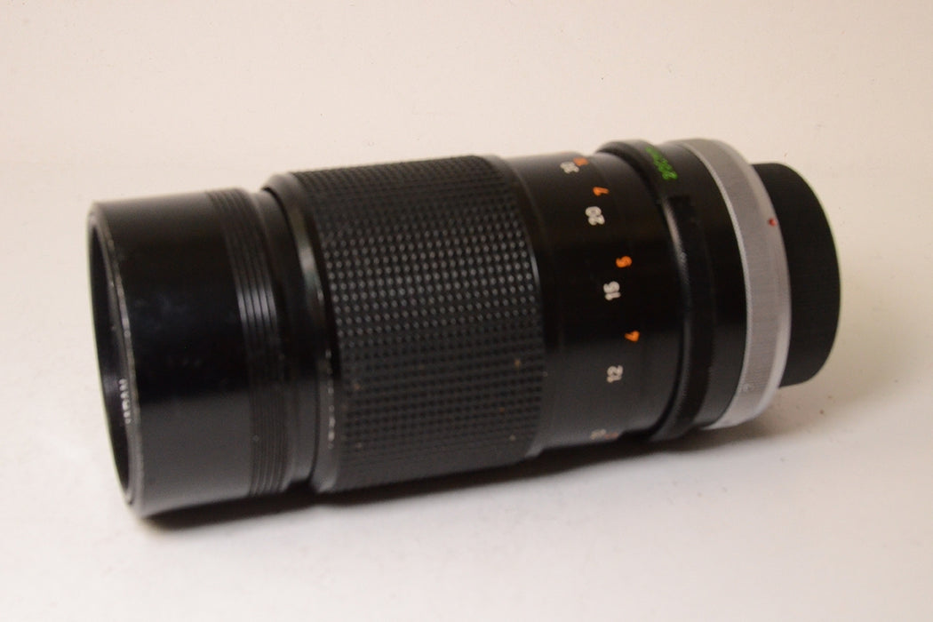 Obiettivo manuale Canon FD 200mm F4 -leggi-