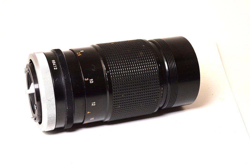 Obiettivo manuale Canon FD 200mm F4 -leggi-