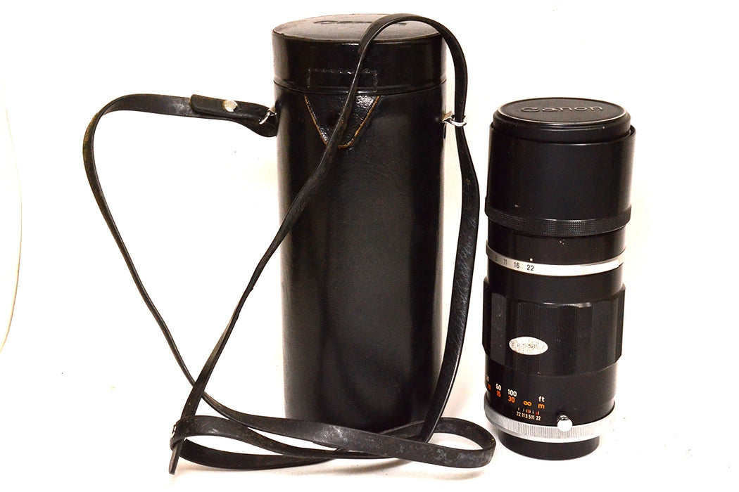 Obiettivo manuale Canon FL 200mm F3.5 -leggi-