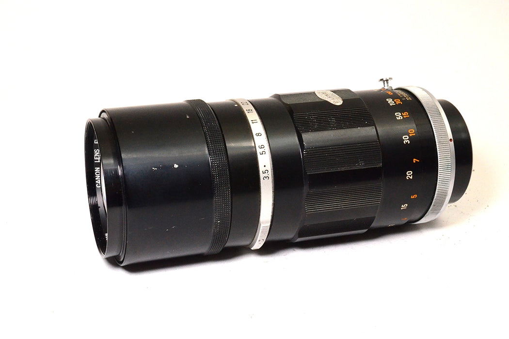 Obiettivo manuale Canon FL 200mm F3.5 -leggi-