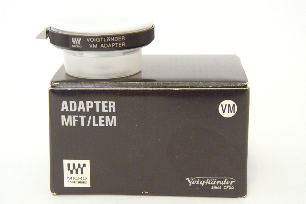 Voigtlander VM Adapter Miccro 4/3 Mount Scatolato con Documenti