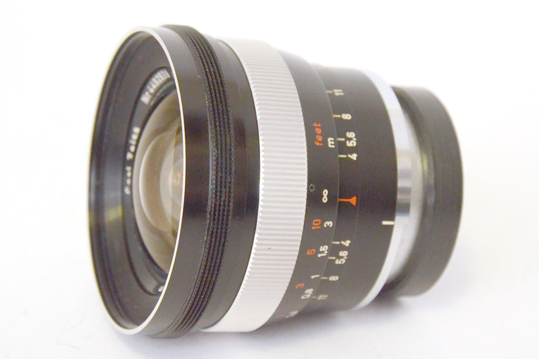 Carl Zeiss Distagon 18mm F4 Contarex Mount con Tappi Originali e Custodia