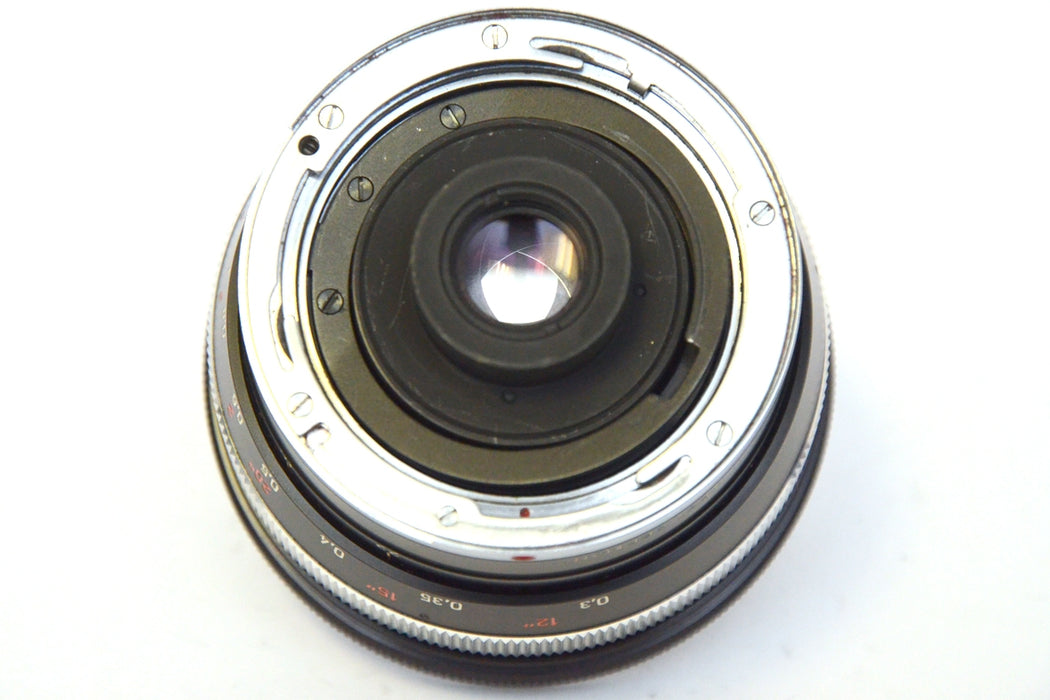 Carl Zeiss Distagon 18mm F4 Contarex Mount con Tappi Originali e Custodia