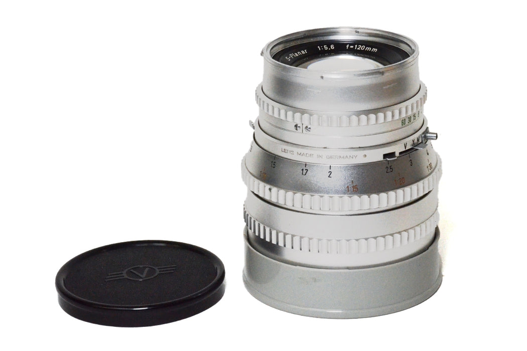 Obiettivo manuale Zeiss S-Planar 120mm f 5,6 3336428 silver