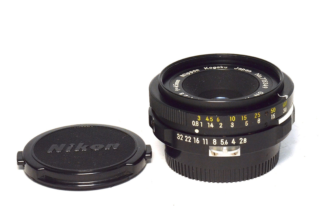 Obiettivo Nikon GN Auto Nikkor 45mm f2.8 Nippon Kogaku Japan