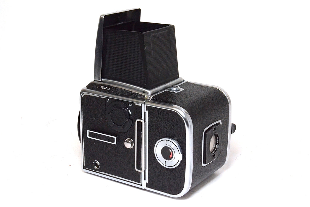 Fotocamera analogica Hasselblad 503CX silver con 12 pose