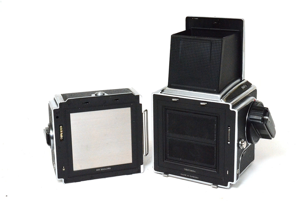 Fotocamera analogica Hasselblad 503CX silver con 12 pose