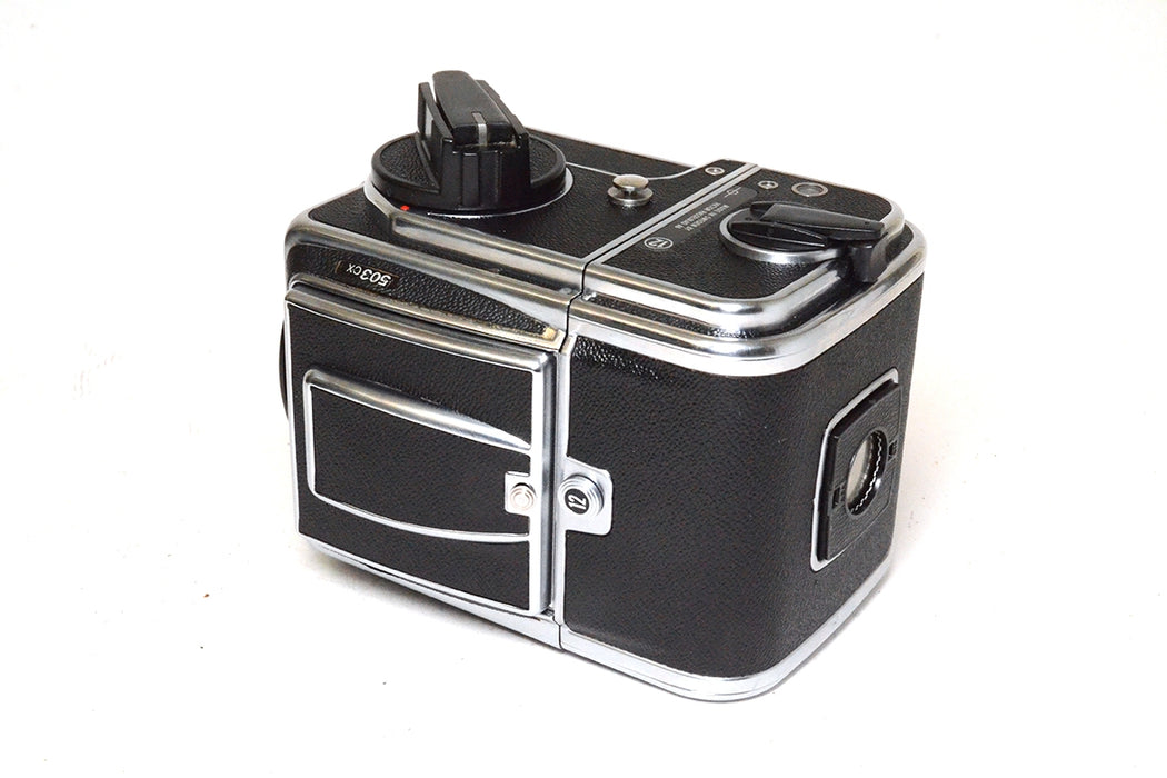 Fotocamera analogica Hasselblad 503CX silver con 12 pose