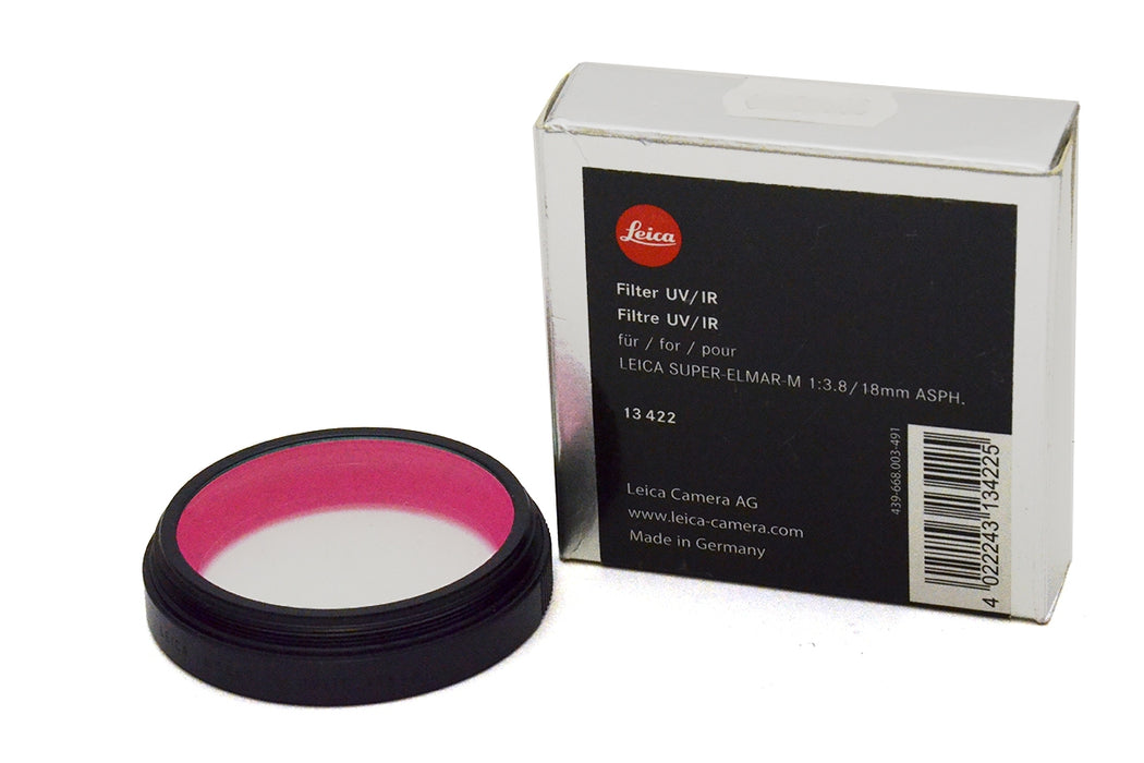 FILTRO LEICA UV/IR PER SUPER-ELMAR-M 18MM ASPH 13422