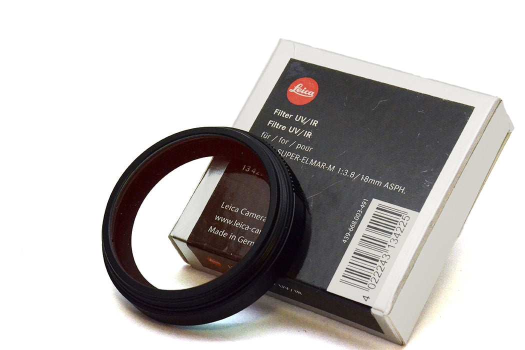 FILTRO LEICA UV/IR PER SUPER-ELMAR-M 18MM ASPH 13422