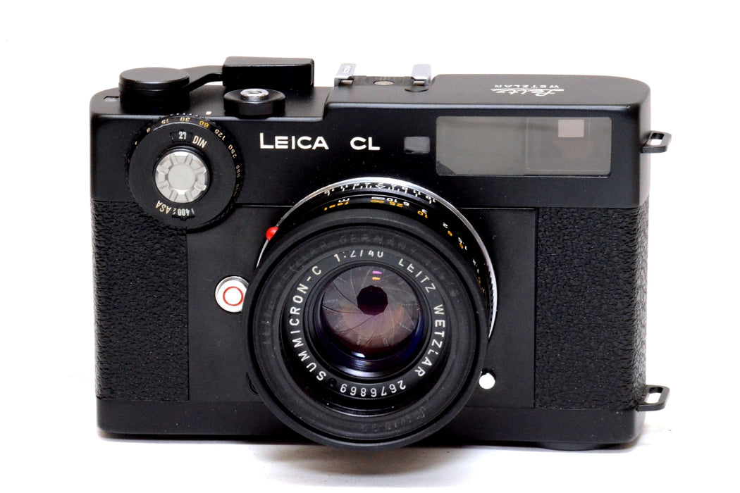 Fotocamera analogica Leica CL con ob.40mm f2 + custodia - Come nuova