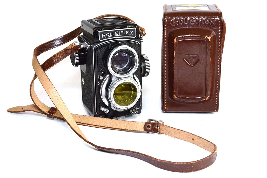 Fotocamera analogica Rolleiflex 4x4 "BABY" -Leggi-