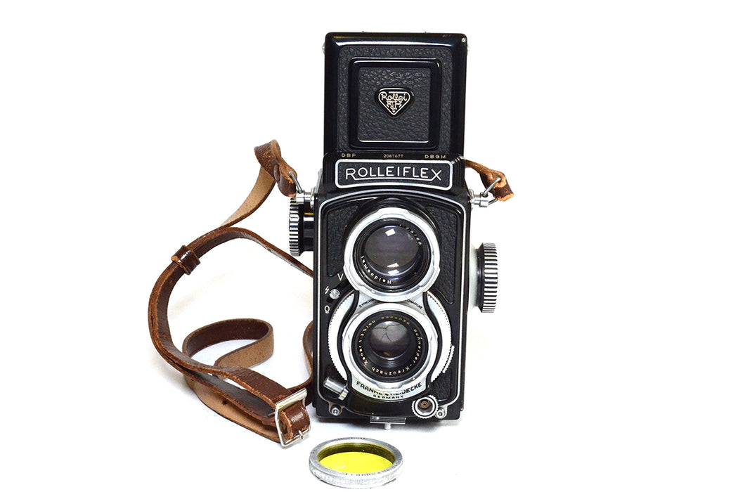 Fotocamera analogica Rolleiflex 4x4 "BABY" -Leggi-