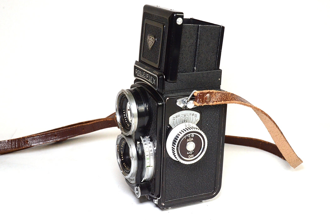 Fotocamera analogica Rolleiflex 4x4 "BABY" -Leggi-