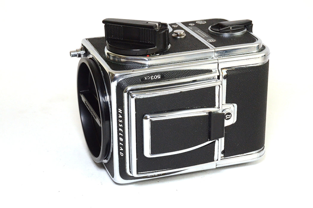 Fotocamera analogica Hasselblad 503cx Silver con A12