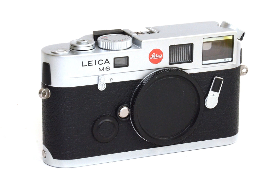 Fotocamera analogica Leica M6 TTL Silver Chrome 10434 Bellissima Completa