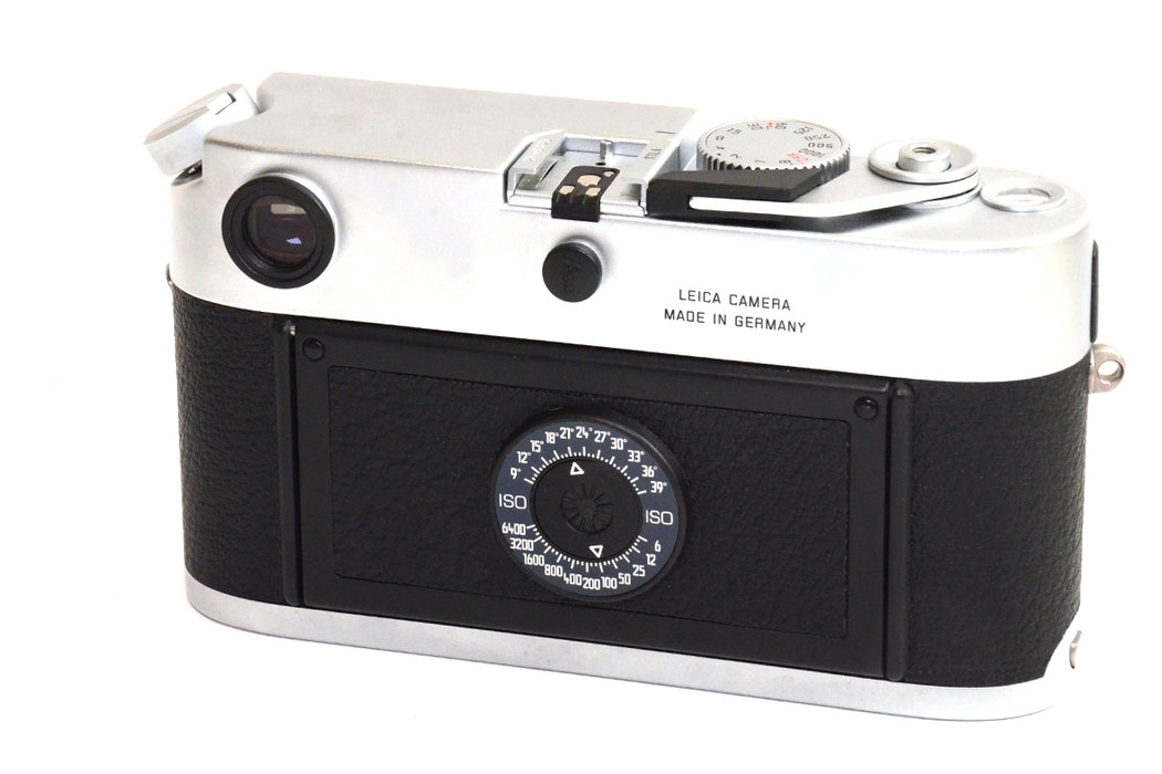 Fotocamera analogica Leica M6 TTL Silver Chrome 10434 Bellissima Completa