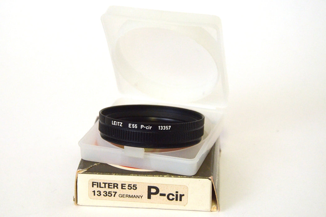 Leica Filtro P-CIR Polarizzatore Circolare 13357 55mm Rimanenza / Nos