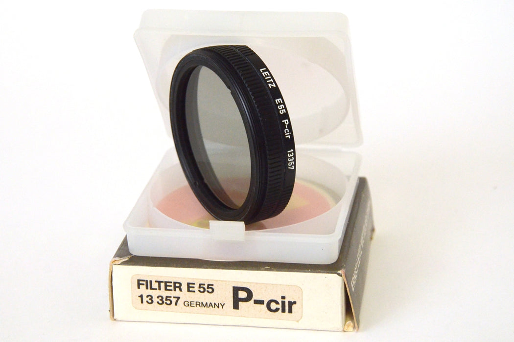 Leica Filtro P-CIR Polarizzatore Circolare 13357 55mm Rimanenza / Nos