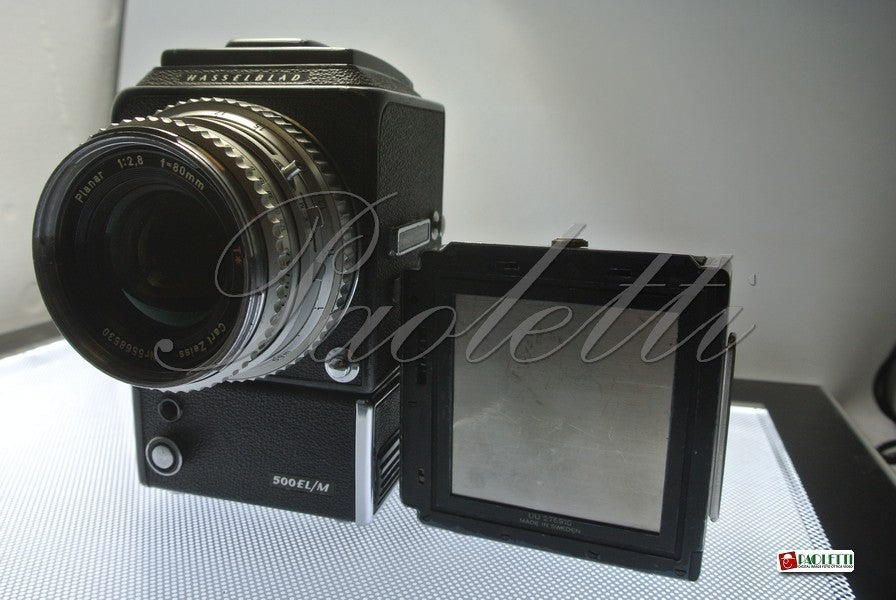 Hasselblad 500 EL/M (Black)1978-A12 (Black) 1977 Usato