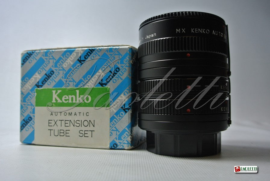 Kenko Extension tube set per Minolta MD ( 12mm,20mm,36mm) Usato