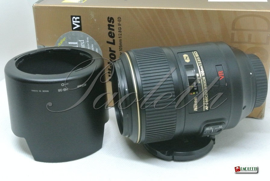 Nikon AF-S Micro Nikkor 105 mm 1:2.8 G ED VR N Usato